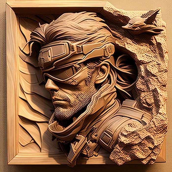 3D model Metal Gear Online 2015 game (STL)